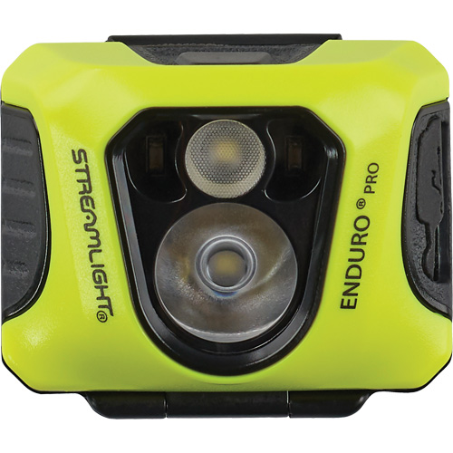Lampe frontal Enduro Pro, DEL, 200 lumens, 6 hres de fonctionnement, piles Rechargeable Rock Safety Industrial Ltd