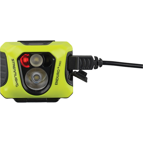 Lampe frontal Enduro Pro, DEL, 200 lumens, 6 hres de fonctionnement, piles Rechargeable Rock Safety Industrial Ltd
