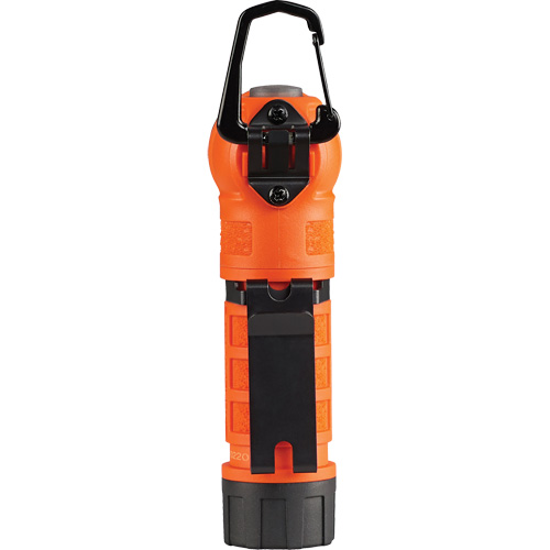 Lampe &agrave; angle droit PolyTac 90 X avec syst&egrave;me Gear Keeper, DEL, 500 lumens, Piles Rechargeable Rock Safety Industrial Ltd