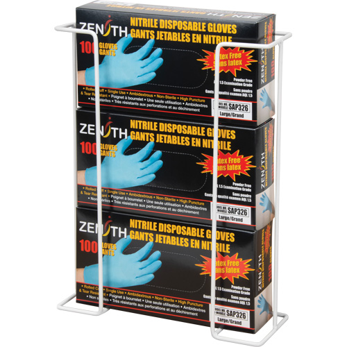 Distributeur de gants mural en fil m&eacute;tallique Rock Safety Industrial Ltd