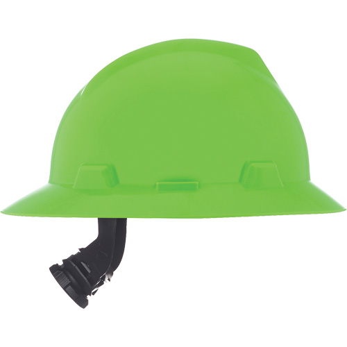 V-Gard&reg; Slotted Full-Brim Hardhat, Meets CSA Type 1, Ratchet Suspension, Non-Vented Rock Safety Industrial Ltd