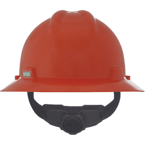 Casque de s&eacute;curit&eacute; &agrave; fente et bordure compl&egrave;te V-Gard, R&eacute;pond aux normes CSA type 1, Suspension Rochet, Non ventil&eacute; Rock Safety Industrial Ltd