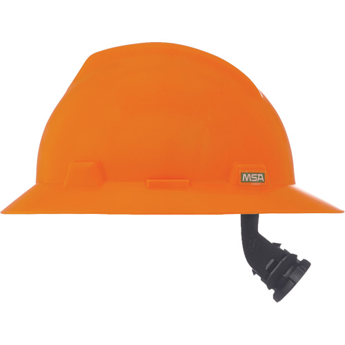 V-Gard&reg; Slotted Full-Brim Hardhat, Meets CSA Type 1, Ratchet Suspension, Non-Vented Rock Safety Industrial Ltd