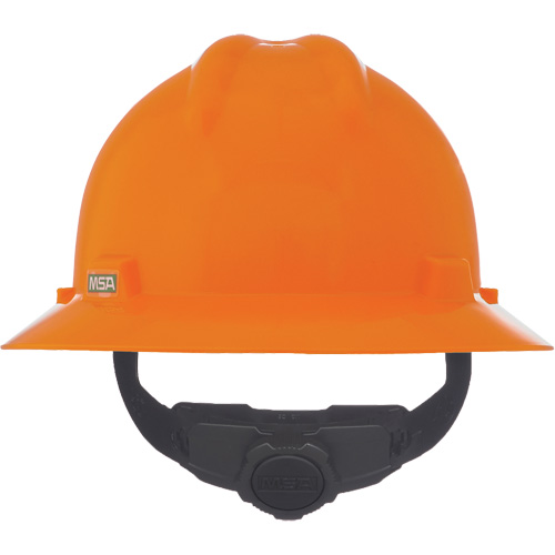 V-Gard&reg; Slotted Full-Brim Hardhat, Meets CSA Type 1, Ratchet Suspension, Non-Vented Rock Safety Industrial Ltd