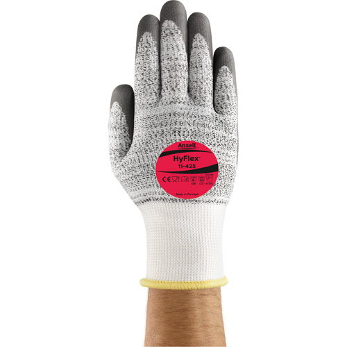 Gants r&eacute;sistant &agrave; la coupe HyFlex, Taille 8, Calibre 13, Rev&ecirc;tement Polyur&eacute;thane, Enveloppe en Nylon/Fibre de verre, EN 388 niveau C Rock Safety Industrial Ltd