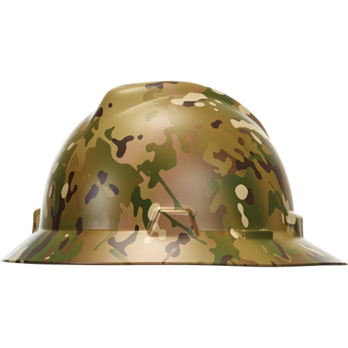 V-Gard&reg; Hydro Dip Full Brim Hard Hat, Meets CSA Type 1, Ratchet Suspension, Non-Vented Rock Safety Industrial Ltd