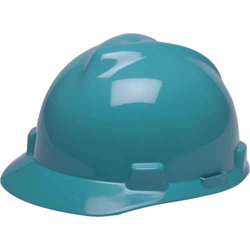 V-Gard&reg; GREEN Slotted Hard Hat, Meets CSA Type 1, Ratchet Suspension Rock Safety Industrial Ltd