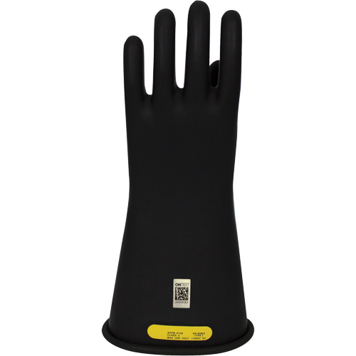 Gants en caoutchouc pour travaux &eacute;lectriques Arcguard, Taille 8, 10" lo Rock Safety Industrial Ltd