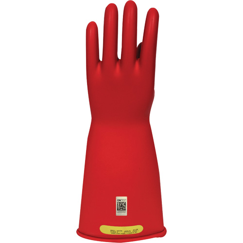 Gants en caoutchouc pour travaux &eacute;lectriques Arcguard, Taille 8, 10" lo Rock Safety Industrial Ltd