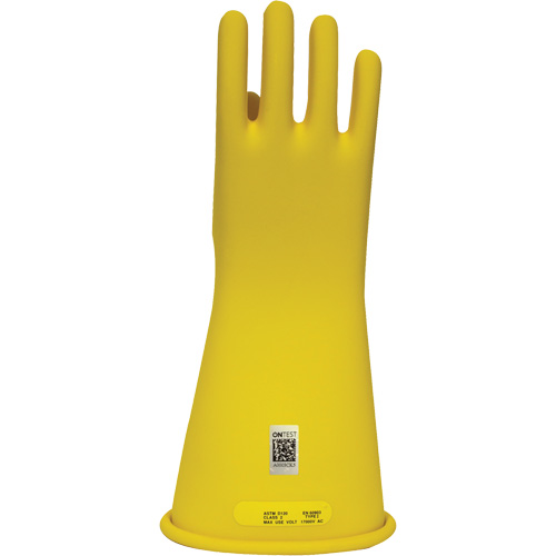 Gants en caoutchouc pour travaux &eacute;lectriques Arcguard, Taille 8, 10" lo Rock Safety Industrial Ltd