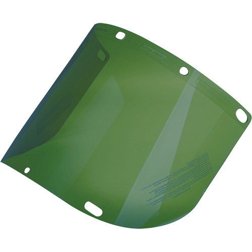 Dynamic Formed Faceshield, Polycarbonate, Green Tint Rock Safety Industrial Ltd