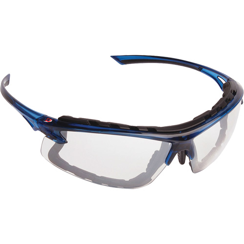 Dynamic Opti-Seal Semi-Rimless Safety Glasses, Clear Lens, Anti-Fog/Anti-Scratch, ANSI Z87+/Meets/Exceeds CSA Z94.3 Rock Safety Industrial Ltd