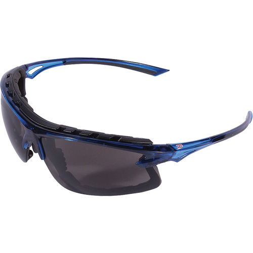 Dynamic Opti-Seal Semi-Rimless Safety Glasses, Smoke Lens, Anti-Fog/Anti-Scratch, ANSI Z87+/Meets/Exceeds CSA Z94.3 Rock Safety Industrial Ltd