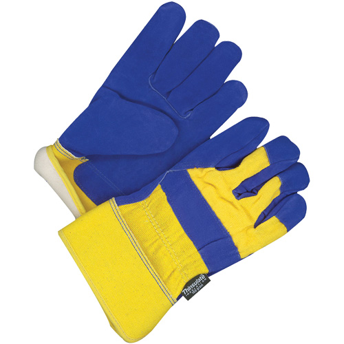 Gants d'ajusteur traditionnels, Taille unique, Paume en Cuir refendu, Doublure en Thinsulate Rock Safety Industrial Ltd
