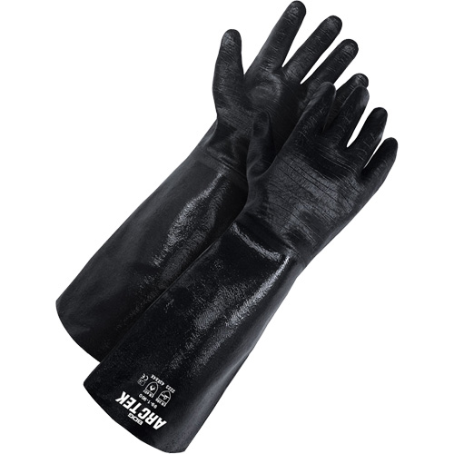 Gant enduit Arc Tek, Taille 10, 9" lo, N&eacute;opr&egrave;ne, Doublure en Jersey Rock Safety Industrial Ltd