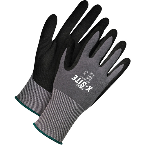 Gants enduits l&eacute;gers X-Site, 8, R&ecirc;vetement Nitrile, Calibre 15, Enveloppe en Nylon/Lycra Rock Safety Industrial Ltd