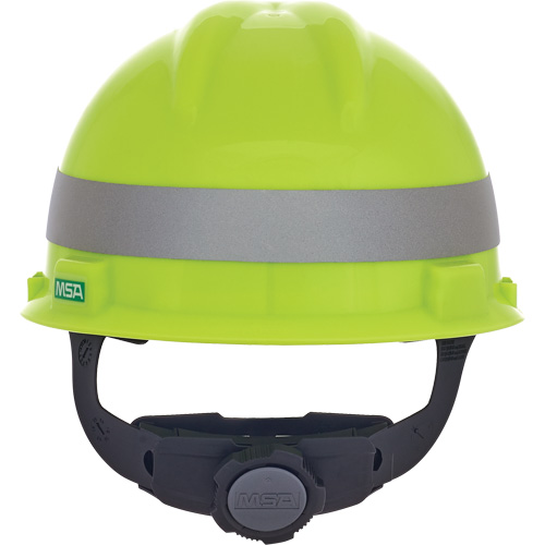 Casque de s&eacute;curit&eacute; &agrave; fentes V-Gard, R&eacute;pond aux normes CSA type 1, Suspension Rochet, Non ventil&eacute; Rock Safety Industrial Ltd