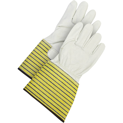 Classic Fitter's Gloves, Large, Grain Cowhide Palm, Fleece Inner Lining Rock Safety Industrial Ltd