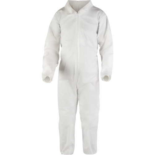 Premium Coveralls, 4X-Large, White, Microporous Rock Safety Industrial Ltd