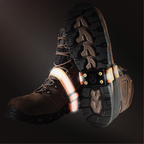 Dispositif de traction Midcleat, Laiton, Traction Crampon, Taille unique Rock Safety Industrial Ltd