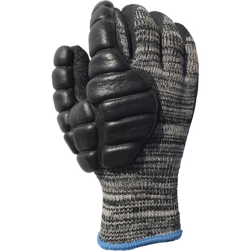 Gants antichocs enduits pour le martelage, 8/Moyen, Paume en Synth&eacute;tique, Poignet &eacute;lastique Rock Safety Industrial Ltd