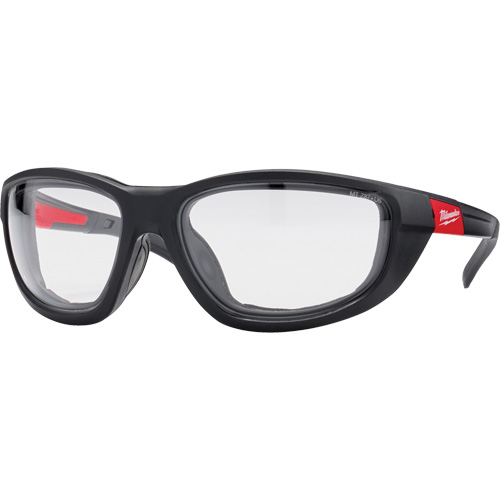 Performance Safety Glasses with Gasket, Clear Lens, Anti-Fog/Anti-Scratch, ANSI Z87+/Meets/Exceeds CSA Z94.3 Rock Safety Industrial Ltd