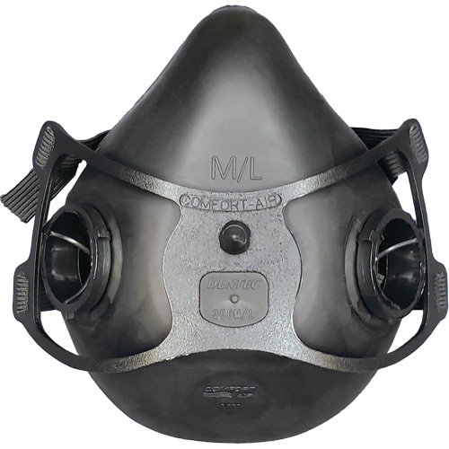 Respirateur &agrave; demi-masque Comfort-Air 400Nx sans soupape d'expiration, &eacute;lastom&egrave;re/Caoutchouc, Moyen/grand Rock Safety Industrial Ltd