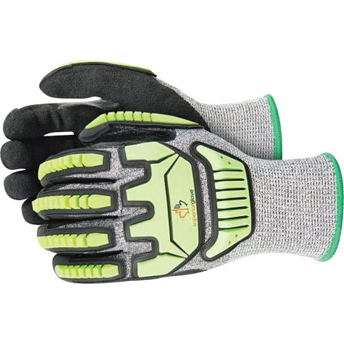 Gants TenActiv en tricot composite r&eacute;sistant aux coupures et aux chocs, 6, Paume en Nitrile, Poignet Poignet en tricot Rock Safety Industrial Ltd