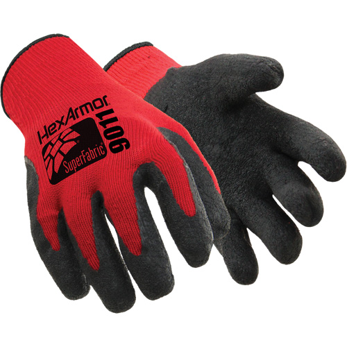 Gants r&eacute;sistants aux coupures 9000 Series, Taille Grand/9, Rev&ecirc;tement Latex de caoutchouc, Enveloppe en SuperFabric, ANSI/ISEA 105 niveau 7 Rock Safety Industrial Ltd