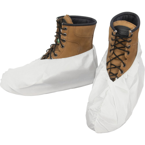Shoe Covers, One Size, Microporous, White Rock Safety Industrial Ltd