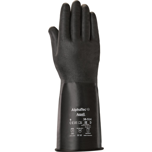 Gants AlphaTec 38-514, Taille 7, 14" lo, Caoutchouc butyle, 14 mils Rock Safety Industrial Ltd
