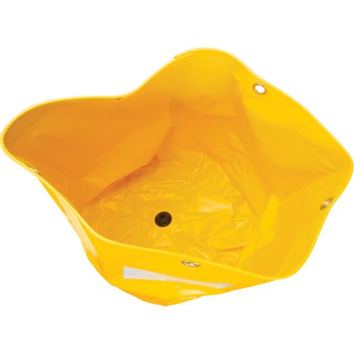Pipe Leak Diverter, 1.5' L x 1.5' W, HDPE Rock Safety Industrial Ltd