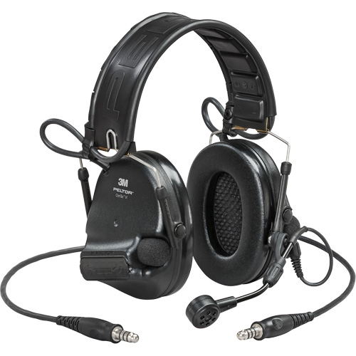 Peltor ComTac VI NIB Dual Lead Headset with Arc, Headband Style, 23 dB Rock Safety Industrial Ltd