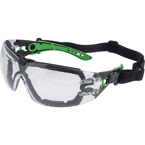 Lunettes de s&eacute;curit&eacute; 2021 Primo Veratti, Lentille Transparent, Antibu&eacute;e, ANSI Z87+/R&eacute;pond ou surpasse la norme CSA Z94.3 Rock Safety Industrial Ltd
