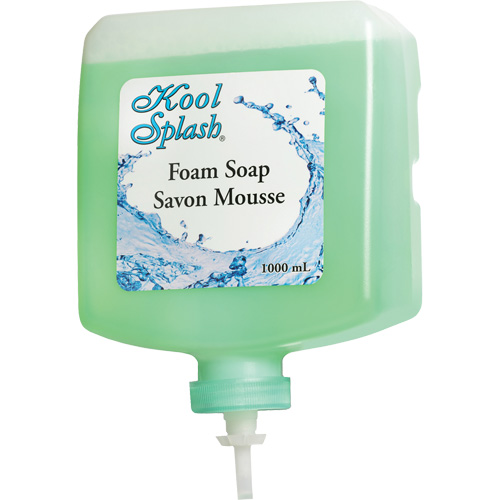 Kool Splash&reg; Soothing Aloe Soap, Foam, 1000 ml, Scented Rock Safety Industrial Ltd