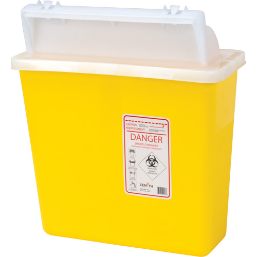 Sharps Container, 4.6L Capacity Rock Safety Industrial Ltd