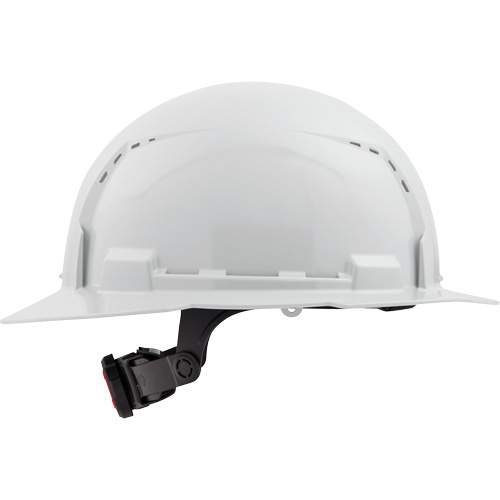 Full Brim Hardhat, CSA Type 1, Ratchet Suspension, Vented Rock Safety Industrial Ltd
