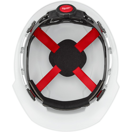 Casque de s&eacute;curit&eacute; &agrave; bordure avant, R&eacute;pond aux normes CSA type 1, Suspension Rochet, Ventil&eacute; Rock Safety Industrial Ltd