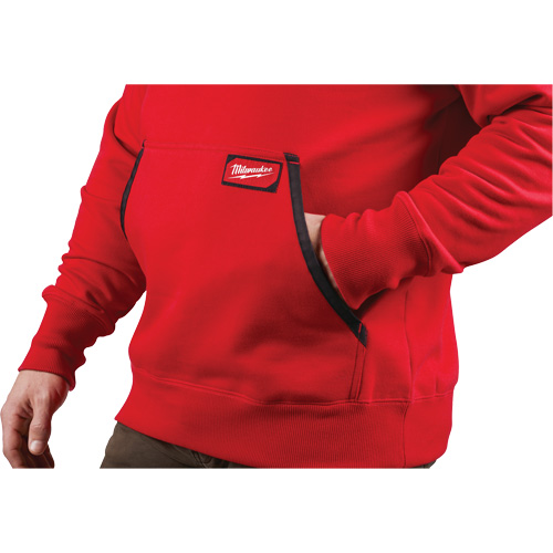 Chandail &agrave; capuchon lourd, Hommes, Petit, Rouge Rock Safety Industrial Ltd