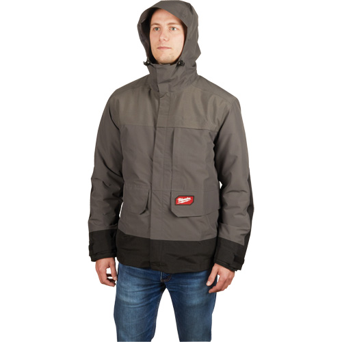 Blouson imperm&eacute;able Hydrobreak, Hommes, 3T-Grand, Gris Rock Safety Industrial Ltd