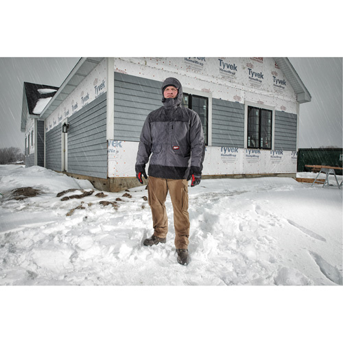 Blouson imperm&eacute;able Hydrobreak, Hommes, 3T-Grand, Gris Rock Safety Industrial Ltd