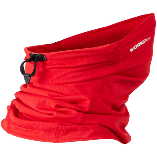 Workskin Neck Gaiter, Red, Polyester Rock Safety Industrial Ltd
