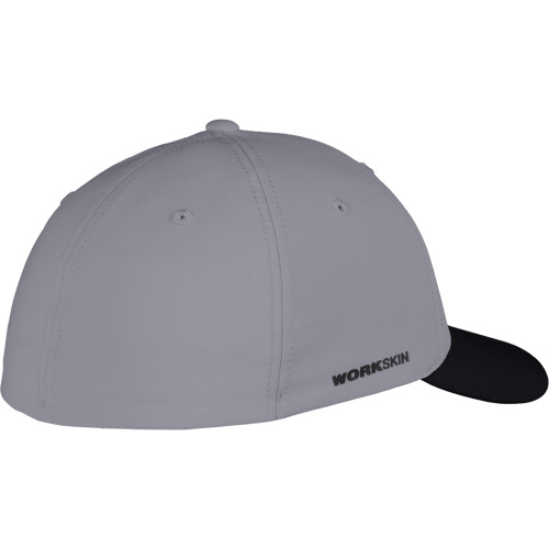 Casquette ajust&eacute;e Workskin, Gris, Poly-coton Rock Safety Industrial Ltd