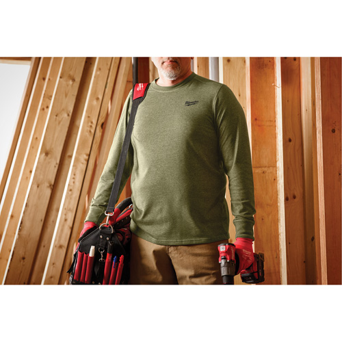 T-shirt de travail hybride, Hommes, Petit, Vert Rock Safety Industrial Ltd