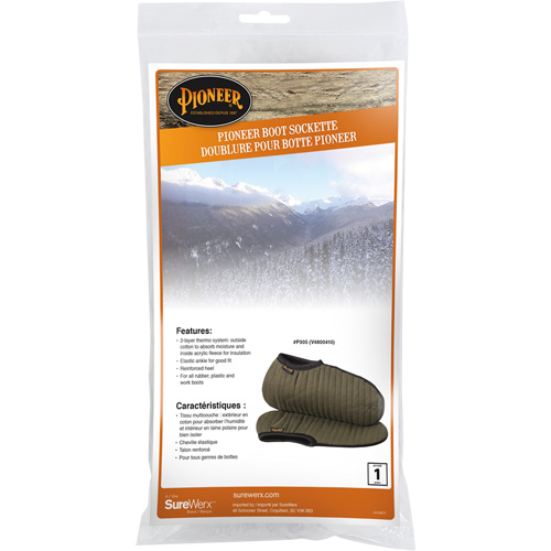 P305 Doublures de bottes, Unisexe, 44, Vert, Coton Rock Safety Industrial Ltd