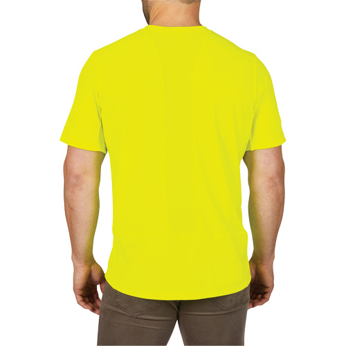 Chandail l&eacute;ger &agrave; haute visibilit&eacute; Workskin, Hommes, Petit, Jaune Rock Safety Industrial Ltd