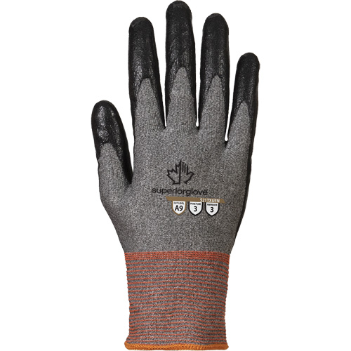 Coated Gloves, Size 5, 21 Gauge, Nitrile Coated, TenActiv Shell, ASTM ANSI Level A9 Rock Safety Industrial Ltd