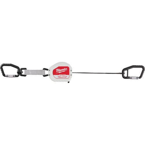 Quick-Connect Tool Lanyard, Retractable, Dual Carabiner Rock Safety Industrial Ltd