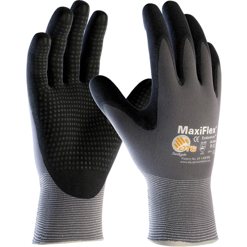 Gants compatibles avec les &eacute;crans tactiles ATG MaxiFlex Endurance, T-petit, R&ecirc;vetement Nitrile, Calibre 15, Enveloppe en Nylon/Lycra Rock Safety Industrial Ltd