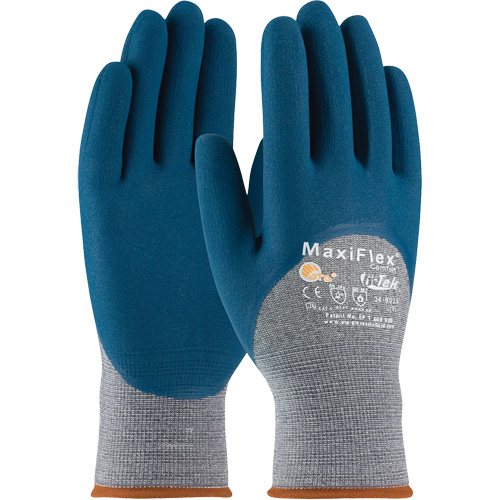 Gants en tricot sans couture ATG MaxiFlex Comfort, Grand, R&ecirc;vetement Nitrile, Calibre 15, Enveloppe en Nylon Rock Safety Industrial Ltd